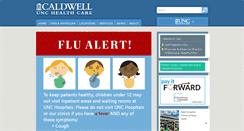 Desktop Screenshot of caldwellmemorial.org